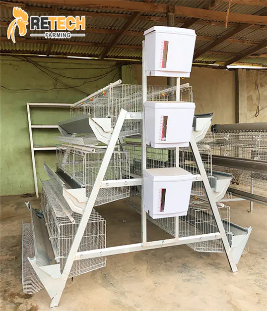 Manuel A Type Layer Chicken Battery Cage